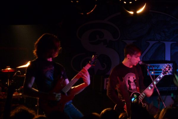 Alex and Josh from Sylosis on the Metal Hammer Razor Tour