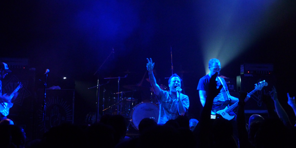 Boysetsfire on stage at Islington Academy