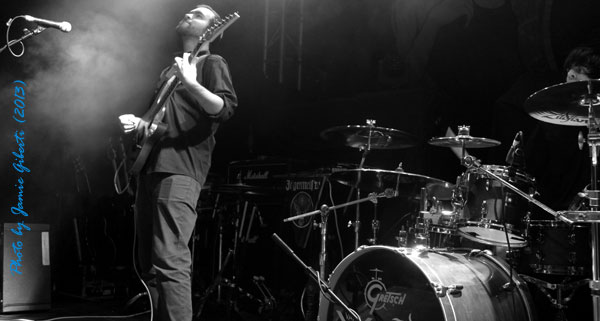 Chimpspanner, on stage, Islington Academy, January 2013