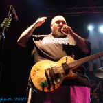 Chris Burney from Bowling For Soup on stage at Cambridge Junction, October 2012