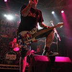 Jaret Reddick from Bowling For Soup on stage at Cambridge Junction, October 2012
