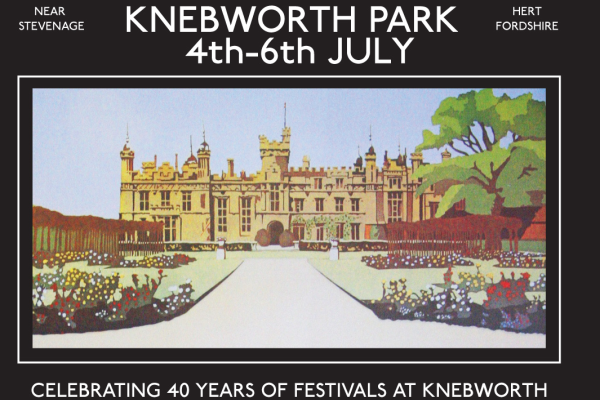 Knebworth Park 40 Year Celebration 2014 Advert
