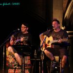 Jaret & Erik from Bowling For Soup on stage at Union Chapel, London, October 2013
