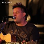 Jaret Reddick from Bowling For Soup on stage at Union Chapel, London, October 2013