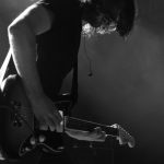 Jamie Dean of God Is An Astronaut on stage at Beyond The Redshift Festival, London, May 2014 (third photo)