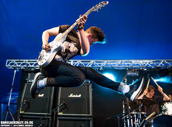 Max Raptor performing at Sonisphere Knebworth 2014 Photo by Daniel Ackerley