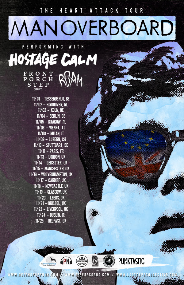 Man Overboard The Heart Attack UK & European Tour 2014