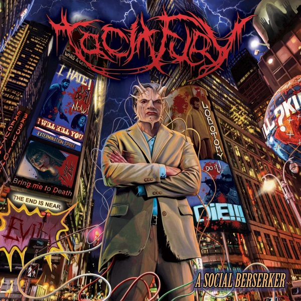 Tacit Fury - A Social Berserker Album Cover