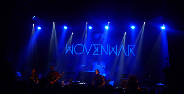 Wovenwar on stage at Shepherds Bush Empire London 2014