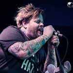 Jaret Reddick Of People On Vacation live on stage at DIngwalls (photo two)
