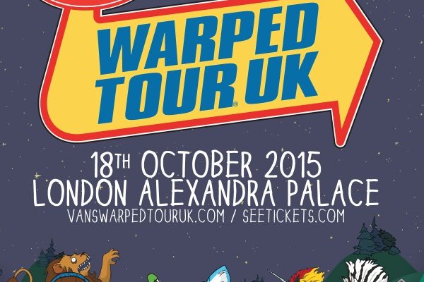 Vans Warped Tour UK 2015 First Poster