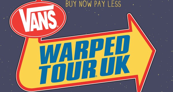 Vans Warped Tour UK 2015 Header Image