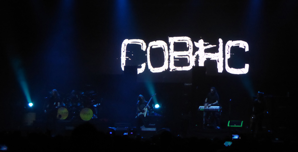 Children Of Bodom on stage at Wembley Arena November 2015