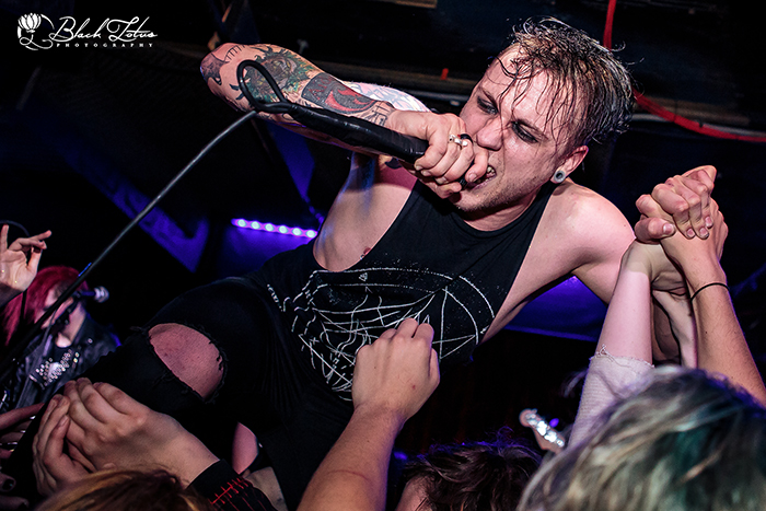 ashestoangels on stage at the Borderline 30th April 2016