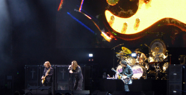 Black Sabbath on stage at Download Festival 2016