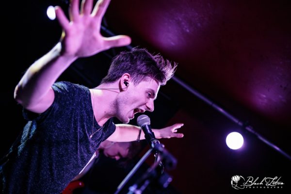 Disperse on stage at The Black Heart London 29th June 2016