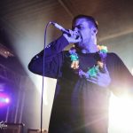 Napoleon on stage at UK Tech-Metal Fest 2016 7th July 2016
