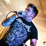 Sworn Amongst on stage at UK Tech-Metal Fest 2016 7th July 2016