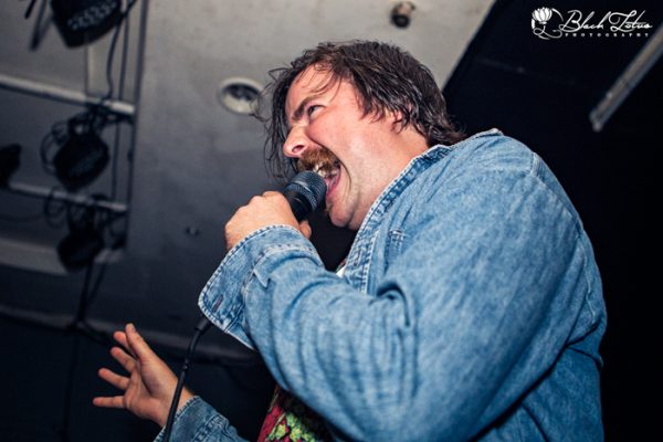 Black Peaks on stage at Boston Music Room London 7th September 2016