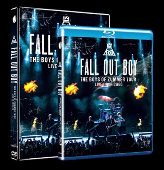 Fall Out Boy The Boys Of Zummer Live DVD Cover