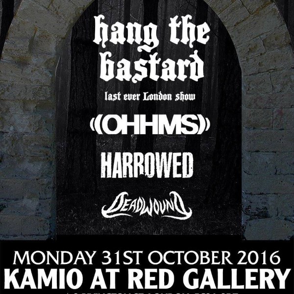 Hang The Bastard Final Show Poster