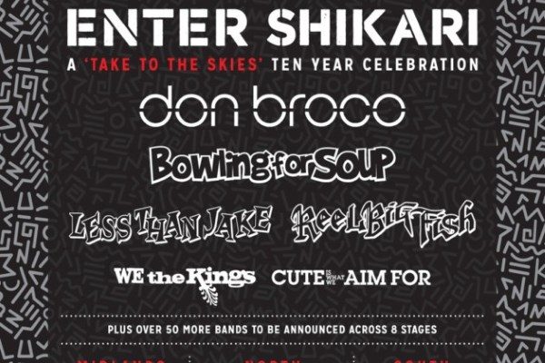 Slam Dunk Festival 2017 Second Line Up Poster Bowling For Soup Don Broco