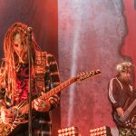 Korn on stage at Manchester Arena 12th December 2016