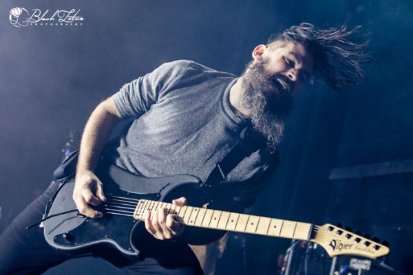 The Dillinger Escape Plan on stage at o2 Forum Kentish Town London 25th January 2017
