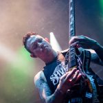 Trivium on stage at Roundhouse London 17th February 2017