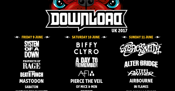 Download Festival 2017 Header Image
