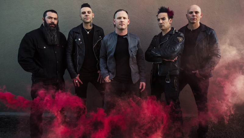 Stone Sour 2017 press shot credit Travis Shinn