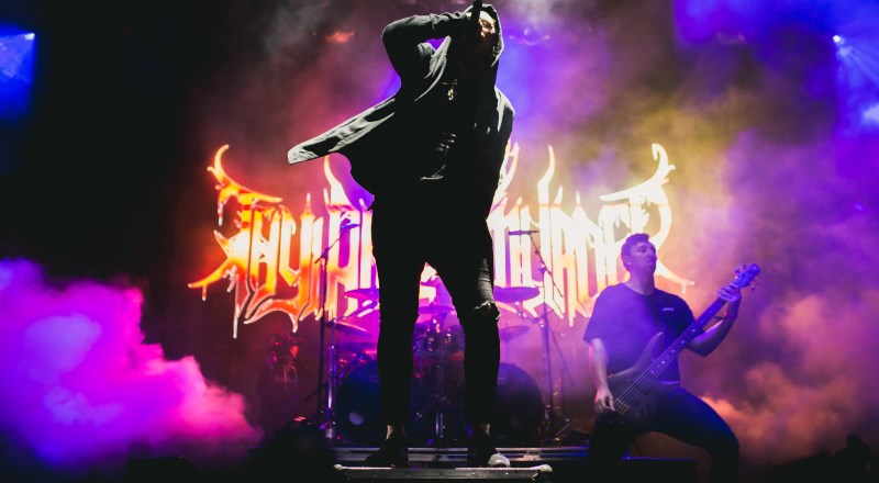 Thy Art Is Murder 2017 Band Promo Photo