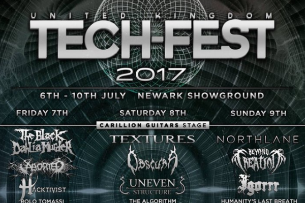 UK Tech-Fest 2017 Final Line Up Poster Header Image