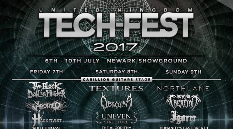 UK Tech-Fest 2017 Final Line Up Poster Header Image