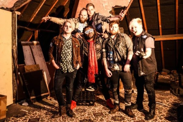 As Sirens Fall Promo Photo With Benji Webbe