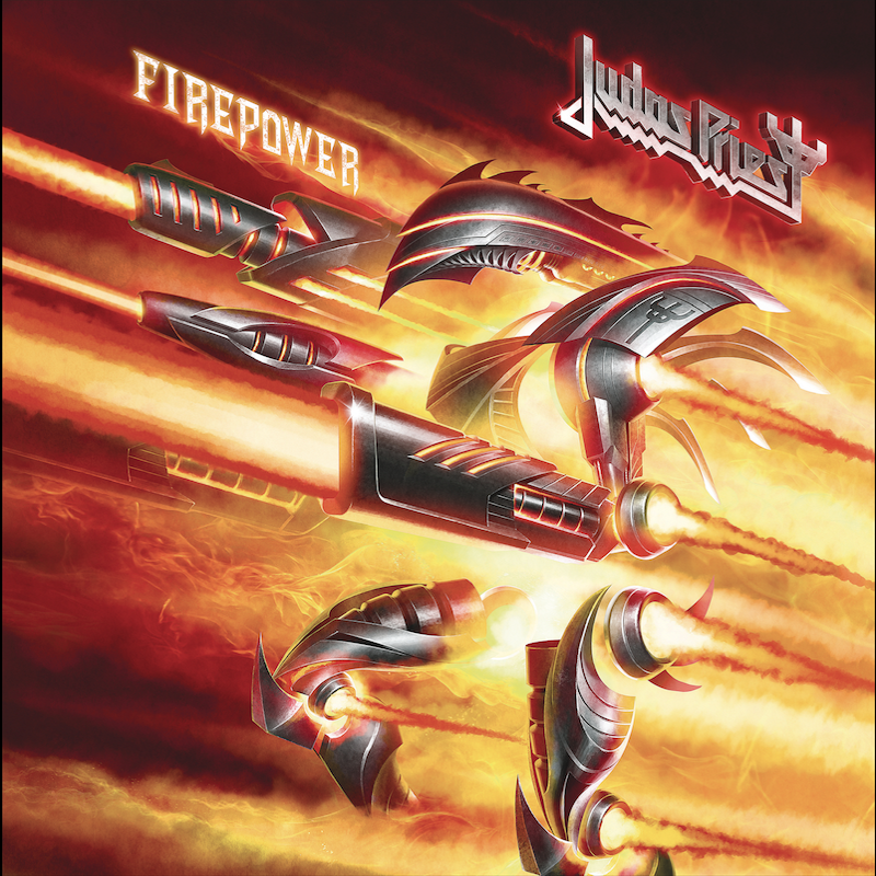 Judas Priest - Firepower Album Cover Artwork
