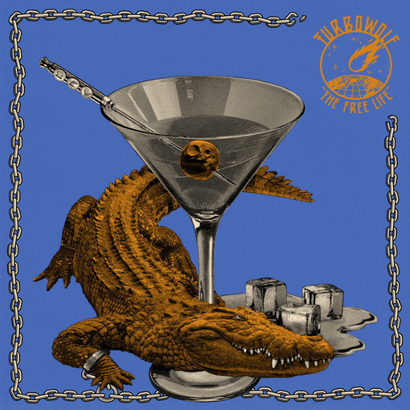 TurboWolf - The Free Life Album Cover Artwork
