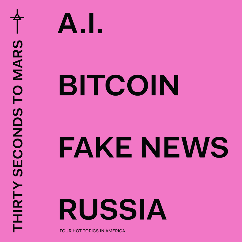 30 Seconds To Mars America Album Cover