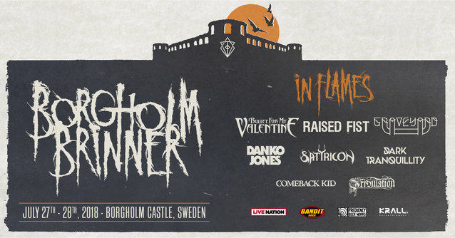 In Flames Borgholm Brinner Festival
