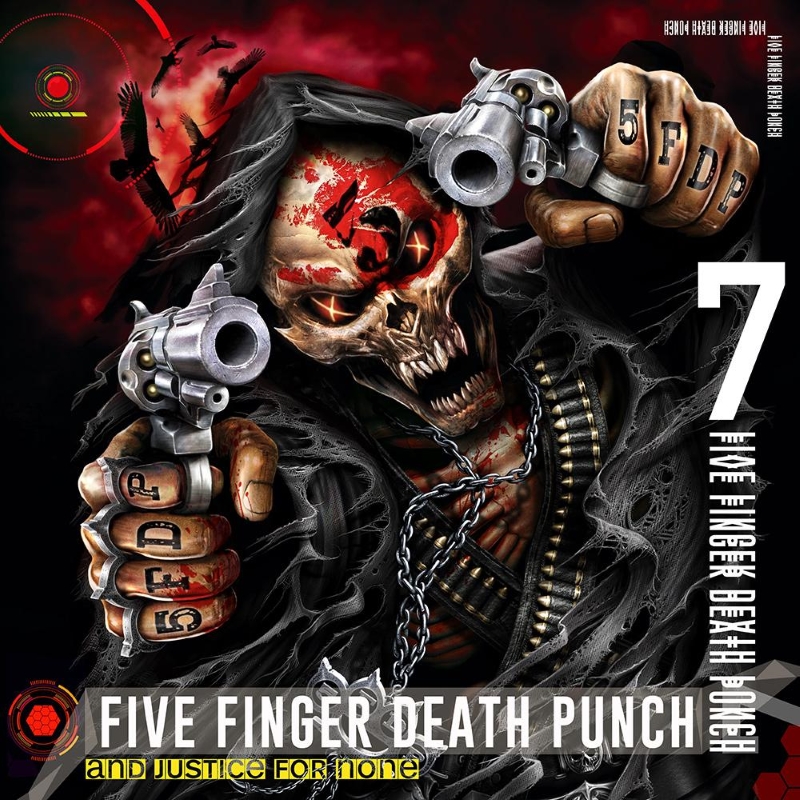 Five Finger Death Punch - And Justice For None Album Cover Artwork