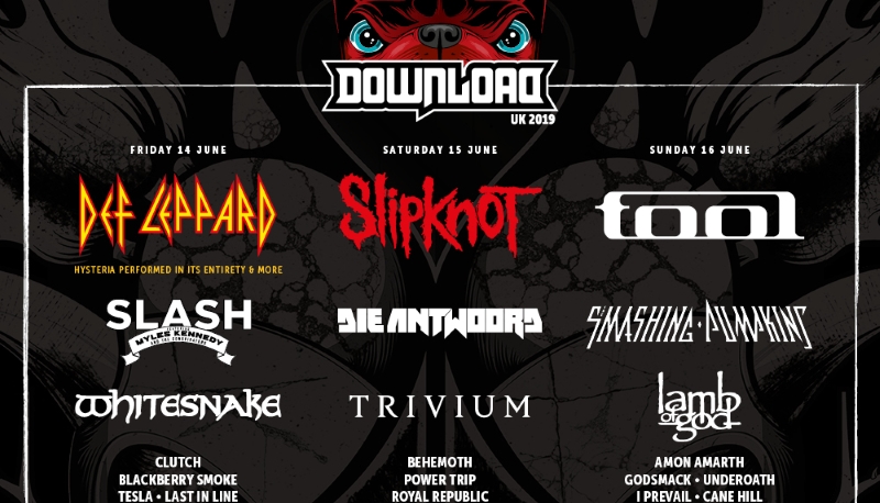 Download Festival 2019 January Halestorm Line Up Header Image