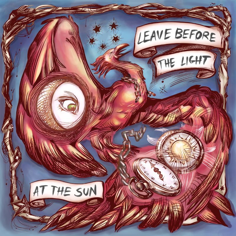 At The Sun Leave Before The Light Album Cover Artwork