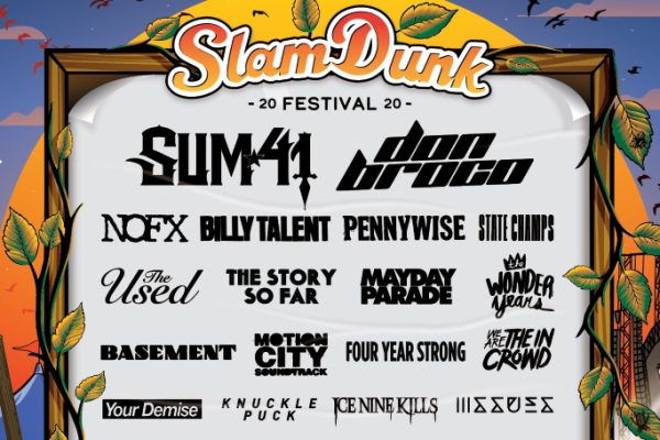 Slam Dunk Festival 2020 Second Line Up Poster Header Image