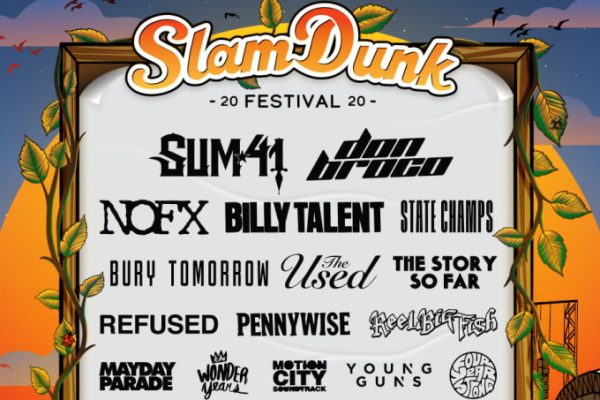 Slam Dunk Festival 2020 Xmas Day Line Up Announcement Header