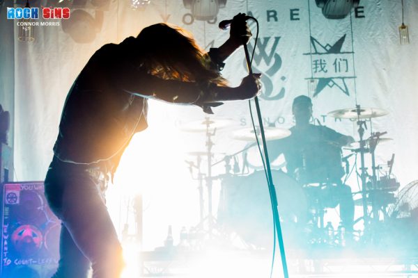 Loz Taylor, While She Sleeps, Sheffield, December 2017 - 2