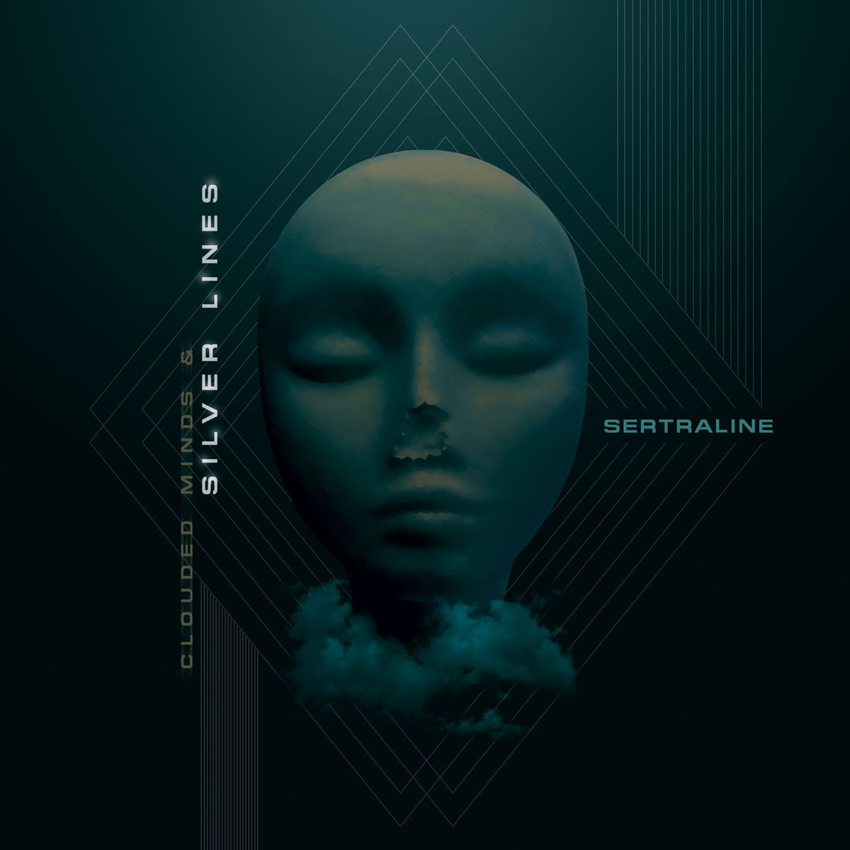 Sertraline - Clouded Minds & Silver Lines EP Artwork