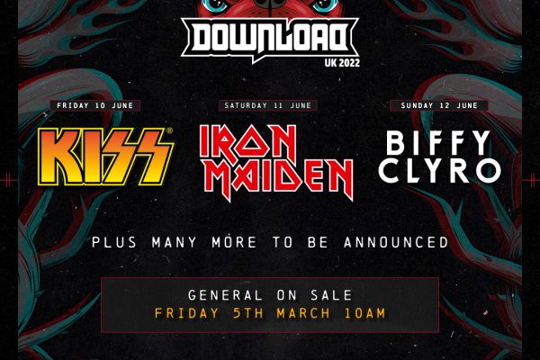 Download Festival 2022 Headliners Poster