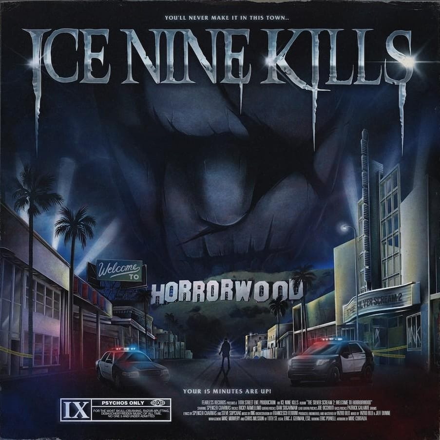 Ice Nine Kills - The Silver Scream 2: Welcome To Horrorwood Album Cover Artwork