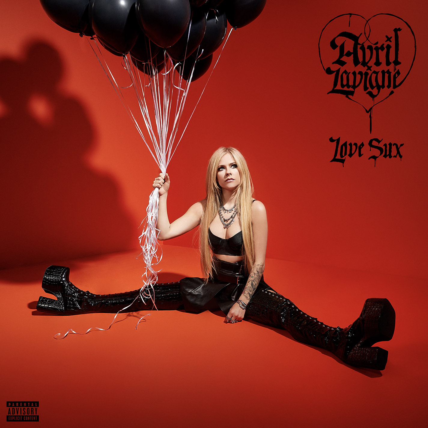 Avril Lavigne - Love Sux Album Cover Artwork
