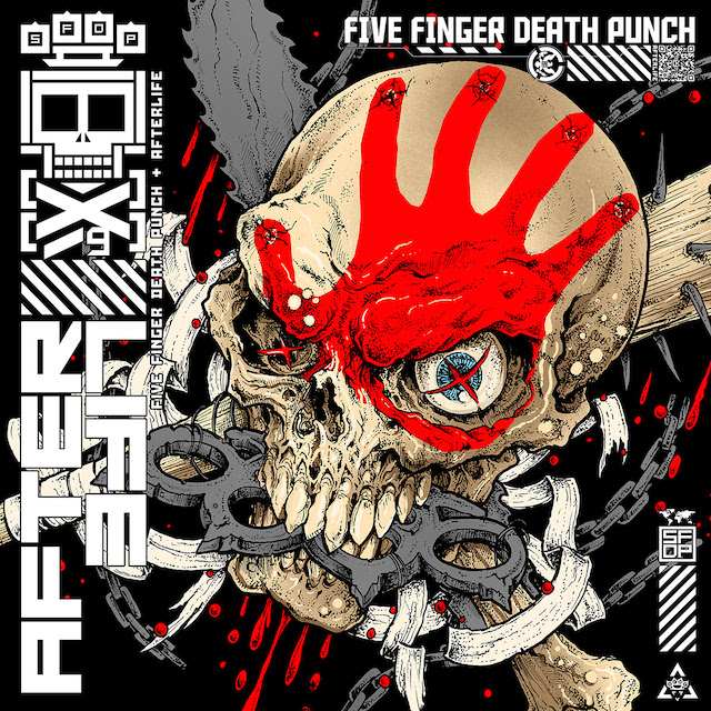 Five Finger Death Punch - Afterlife Album Cover Artwork